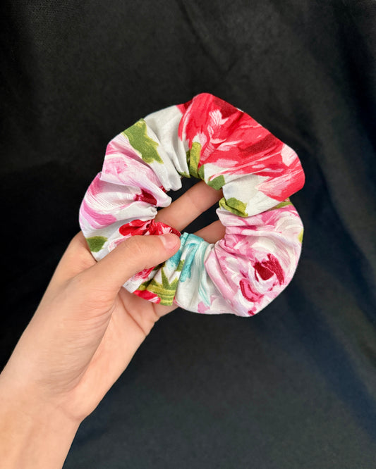 Flowers Scrunchie